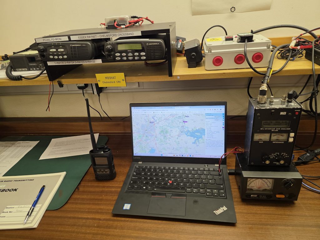 MB9HAT MB9HAT Chelsmford Crossband Repeater